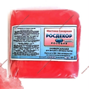 Мастика сахарная «Росдекор», розовая 500 гр. - Кондитер плюс. Товары для кондитеров 