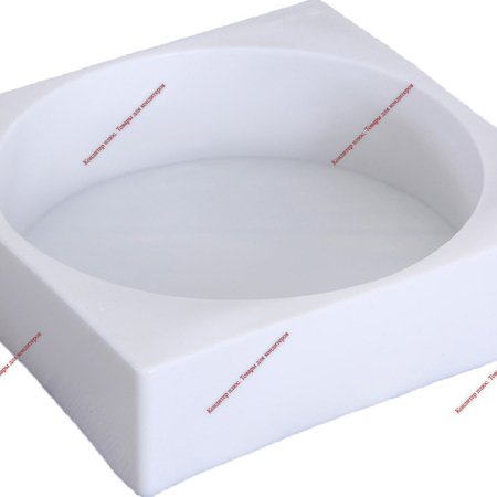 Форма для муссовых десертов и выпечки Доляна «Круг», 19×14,5 см, силикон, цвет белый - Кондитер плюс. Товары для кондитеров 